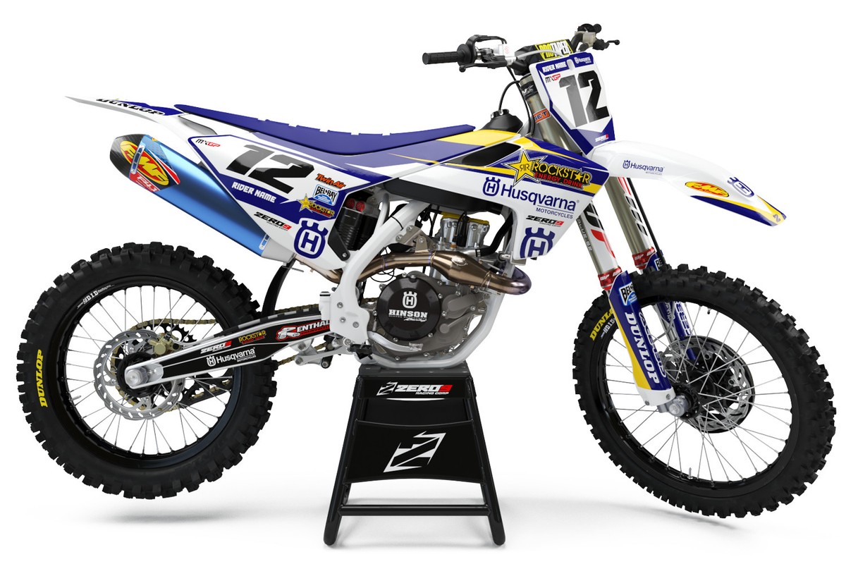 Custom MX Graphics HUSQVARNA Motocross Graphics TC 50 TC 65 2017