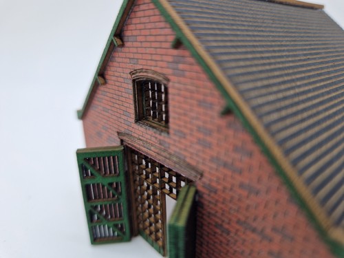 Modelux OO Gauge 'Dapdune Wharf' Boathouse kit - Foto 6 di 8