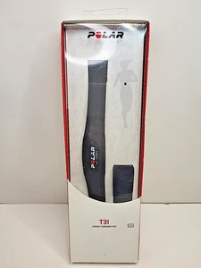 NEW Polar T31 Heart Rate Monitor with Coded Transmitter & Chest Strap Size MED