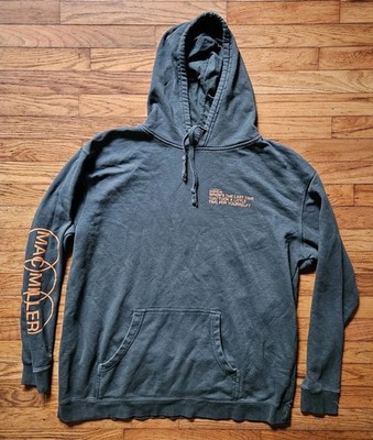 Mac Miller Official TAKE A LITTLE TIME HEAVYWEIGHT GREEN HOODIE Size 2XL XXL