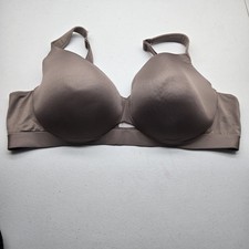 Cacique Women Bra 48D Taupe T Shirt Underwired Strap Adjustable