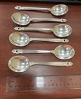 International Royal Danish Sterling Silver Soup Spoon 6 1/2" Inch- Set of 6