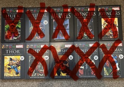 Ultimate Marvel Graphic Novels Vol 16  (2011) Price per novel