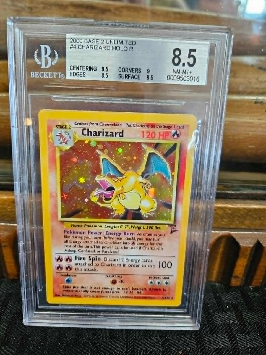 Pokémon TCG Base Set 2 8.5 Graded Individual Trading Card Games