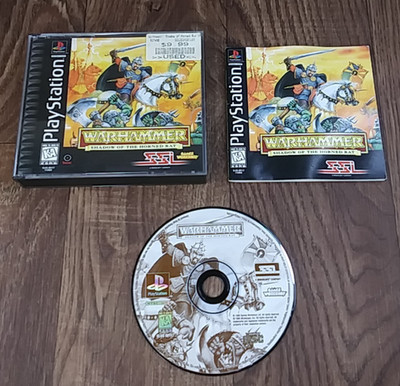Warhammer Shadow Of The Horned Rat PlayStation 1996 Game PS1