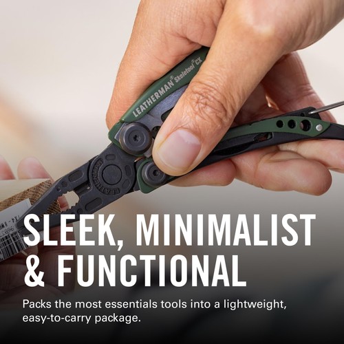 LEATHERMAN Skeletool 7-in-1 Lightweight EDC Multitool, Stainless Steel - Picture 2 of 8