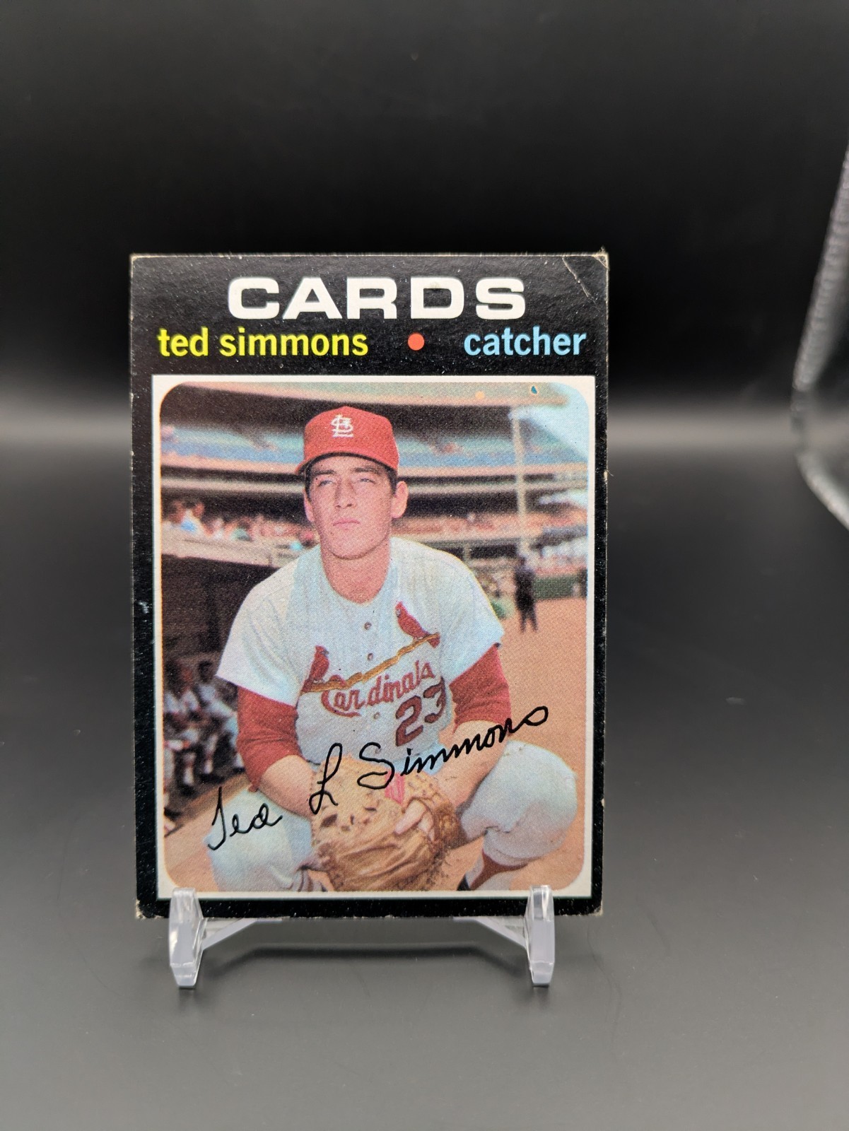 1971 Topps #117  Ted Simmons - RC - St. Louis Cardinals - HOF