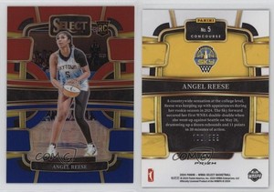 2024 Panini Select WNBA Concourse Red & Blue Prizm /399 Angel Reese #5 Rookie RC