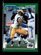 London Fletcher RC: 2000 Score Rookie Card #189. rookie card picture