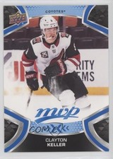 2021-22 Upper Deck MVP Factory Set Blue Clayton Keller #9 0b3