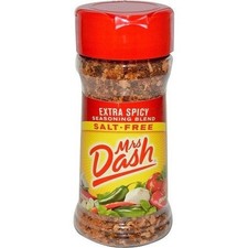 Mrs Dash Extra Spicy Blend Salt-Free Seasoning Blend 2.5 oz Bottle