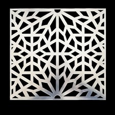 6 x Self Adhesive Mirror Wall Tiles (30x30cm)