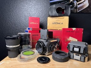 Zenza BRONICA-S パンフレットのみ ゼンザブロニカ