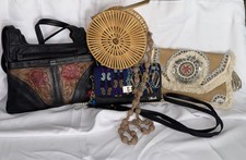 Funky Artesinal Womens Purse Lot Of 4