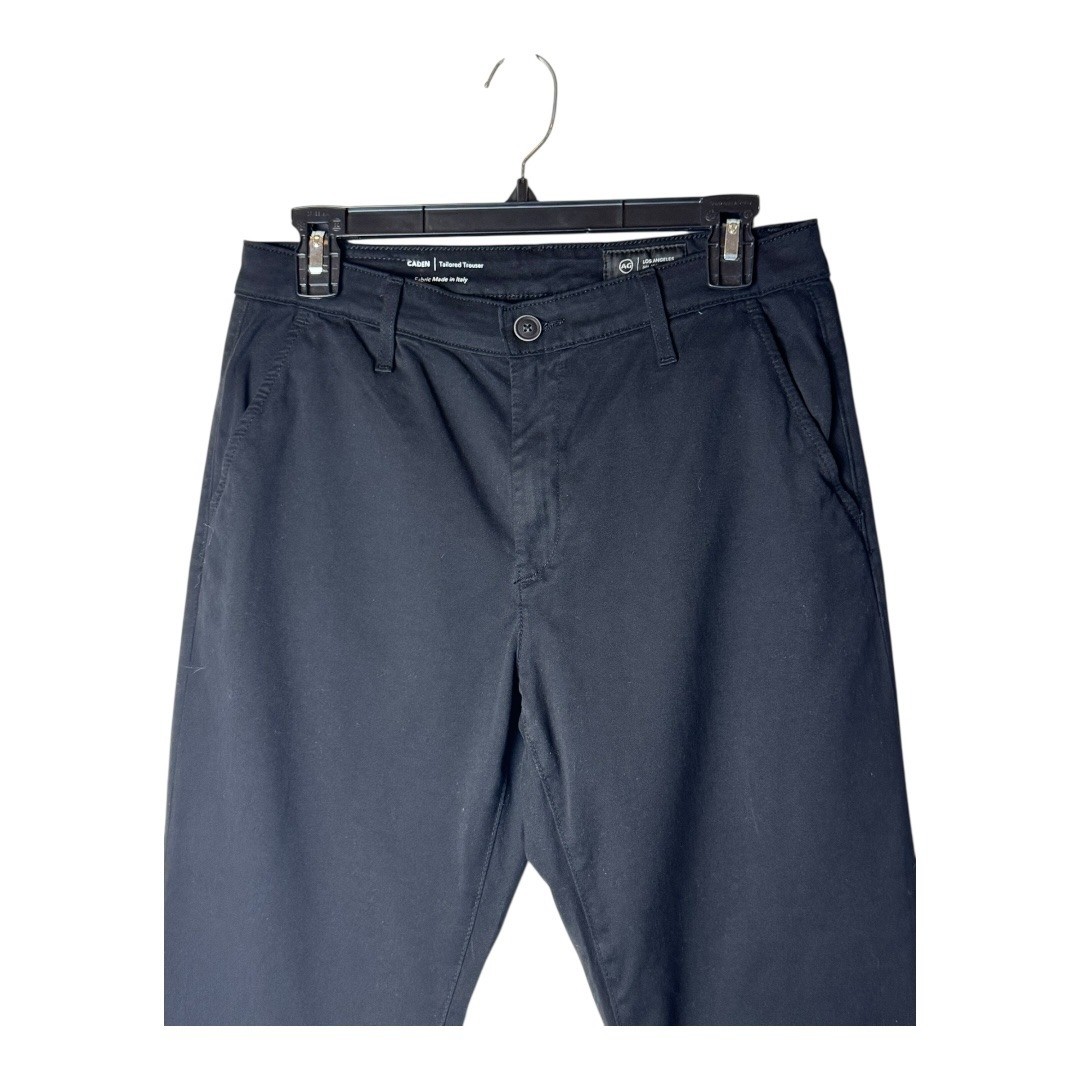 AG Adriano Goldschmied Pants Women 27 Black Caden Tailored Trouser NWT Preppy thumbnail 4