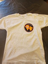 Vintage Ockanickon Scout Reservation Men's L Gray T Shirt USA SS 50 Years B6