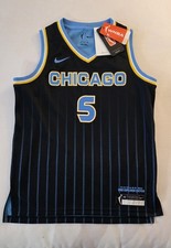 Chicago Sky WNBA Angel Reese Jersey Nike Explorer Edition Youth Medium