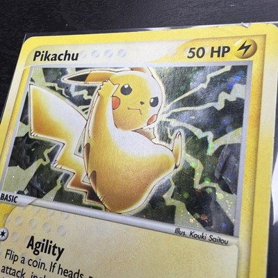 PIKACHU #12 Nintendo BLACK STAR PROMO Holo 2003 E-reader Card | eBay