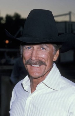 Alex Cord at Ben Johnsons Pro-Celebrity Rodeo - August 11 at - 1989 Old Photo