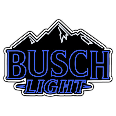 Busch Light Logo #3 Sticker Waterproof Vinyl Decal Die-Cut Garage