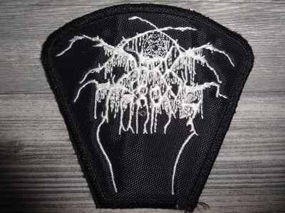 Darkthrone Patch Shape Black Metal Mayhem Xasthur Katharsis Black Witchery