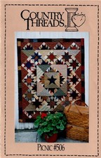 PICNIC   Country Threads #506, 49 x 60 Quilt