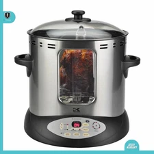 Kalorik Stainless Steel Vertical Rotisserie DGR-31031 - NEW IN BOX (WBP009483)