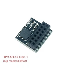 TPM2.0 14pin-1 SPI  Infineon SLB9670 Security Module for ASUS PRIME Z590-P US