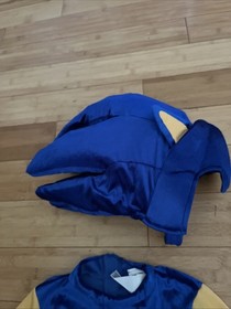 Sonic The Hedgehog Child Halloween Costume Sz Large 10-12 New Yoke City