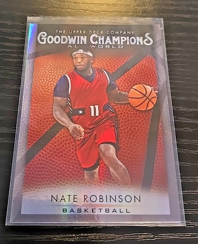 2021 Upper Deck Goodwin Champions Nate Robinson All-World Holo Silver SP #GB-4