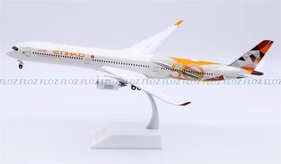 1:200 for JC Wings for Etihad Airways for Airbus A350-1000 A6-XWB Flaps down