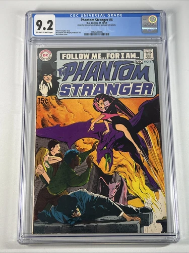 Phantom Stranger #4 CGC 9.2 (1969) Neal Adams Cover ~ Horror ~ DC Comics