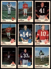 1970 O-Pee-Chee CFL Almost Complete Set 6 - EX/MT 6253420 (95 / 115 cards)