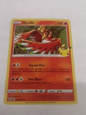 Ho-Oh 001/025 - Celebrations - Holo Pokemon Card