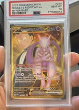 Team Rocket's Mewtwo ex 240/182 Sv10: Destined Rivals Holo on eBay