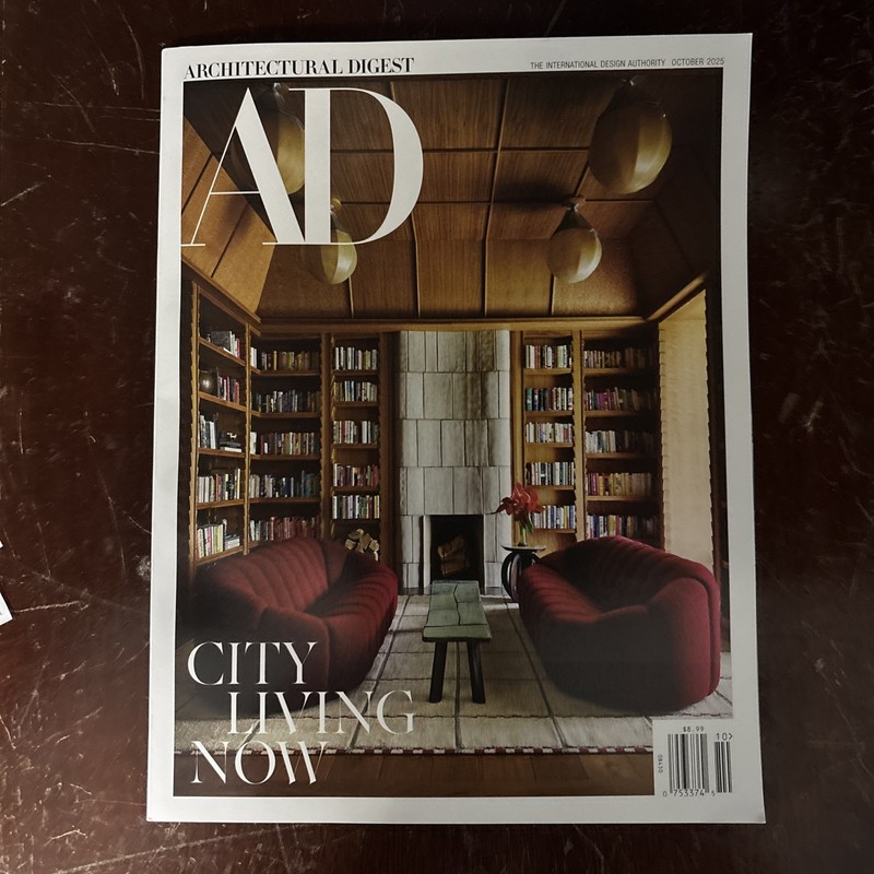 Architectural Digest Magazine - October 2025 - Brand New