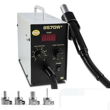 Adjustable Digital Display Hot Air Heat Gun Soldering Rework Station 857DW