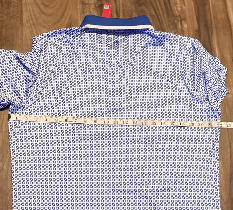 Men’s Redvanly Devine Polo Golf Shirt Multicolor Size Medium New With Tags M🔥