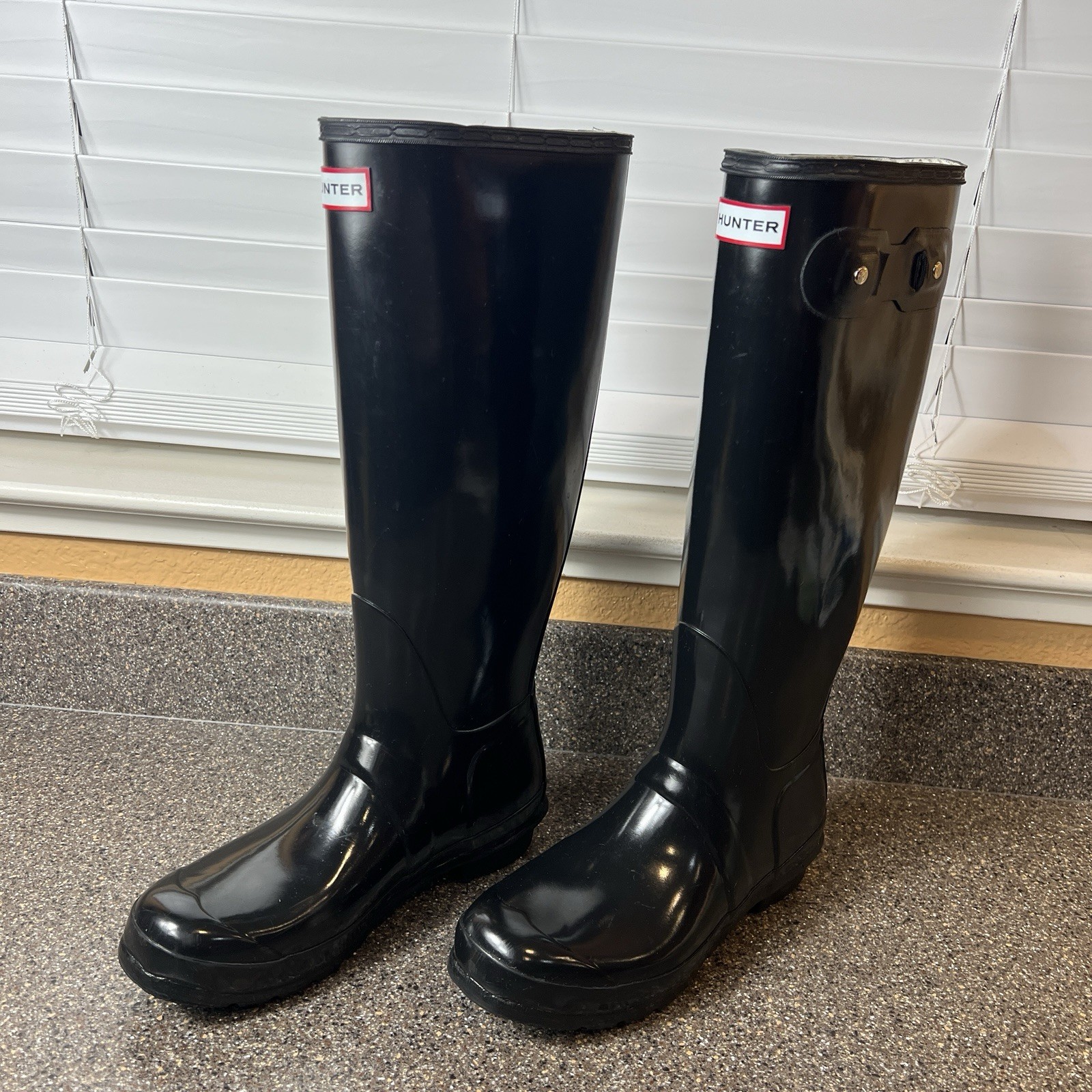 S Sz 9 Knee High Pull On Mens 8