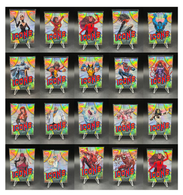  2026 Topps Chrome Marvel Marvel Icons Base Cards U Pick Complete Your Set