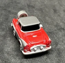 Micro Machines Micro Lights Ford ‘56 Thunderbird Red & Gray, 1989 Galoob Vintage