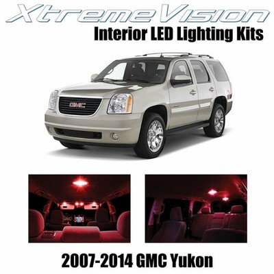 XtremeVision Interior LED for GMC Yukon 2007 - 2014 (12 PCS) Red