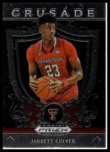 2019 Panini Prizm Draft Picks Jarrett Culver #83 card