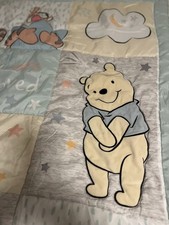 Lambs Ivy Disney Winnie The Pooh Bear Hugs Baby Crib Comforter Quilted Blanket