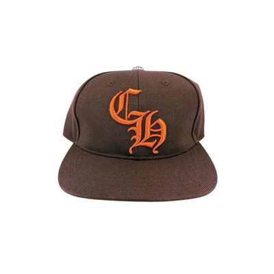 Chrome Hearts CH Baseball Cap Brown/Orange | eBay
