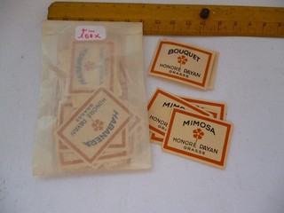 Antique Perfume Labels X 100