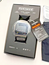 CASIO ABL-100WEPC-1B PAC-MAN Bluetooth Digital Watch Step Tracker Black