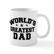 CafePress World's Greatest Dad Mug 11 oz Ceramic Mug (412626252)