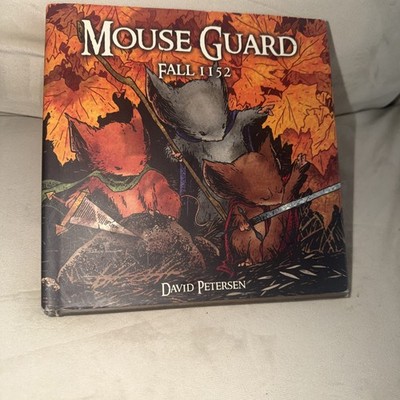 Mouse Guard Fall 1152 Volume 1 signed by David Petersen with hand drawn art