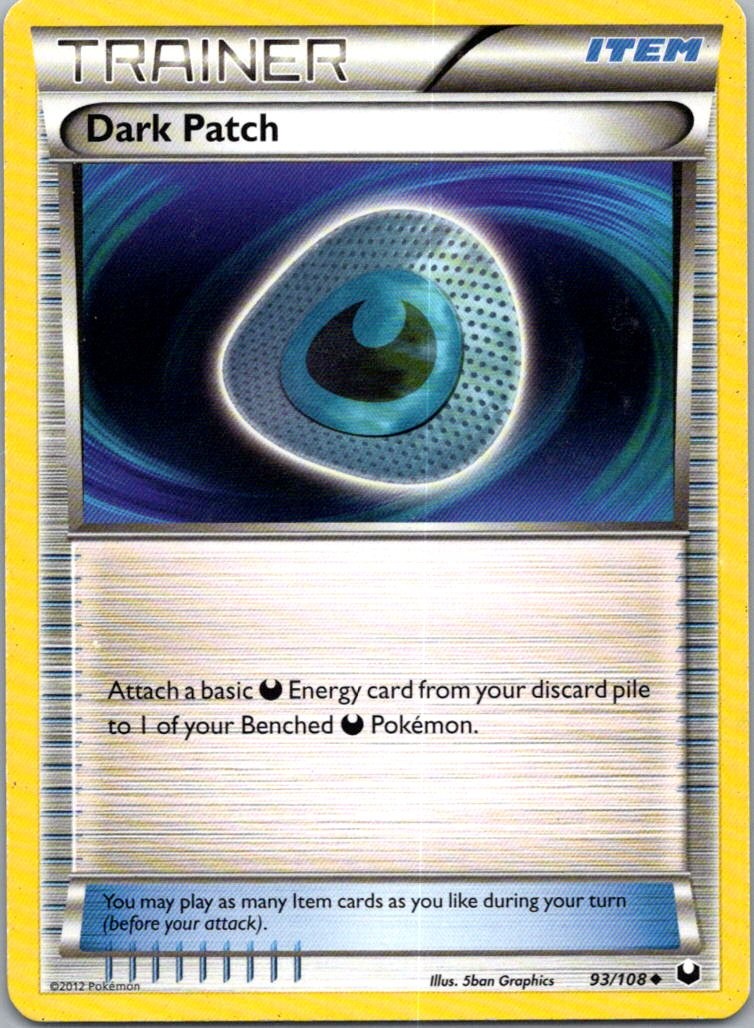 Pokemon TCG Dark Patch 93/108 Dark Explorers MP